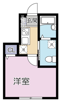【間取り】 | グランシャレー千住旭町  | 間取りです。