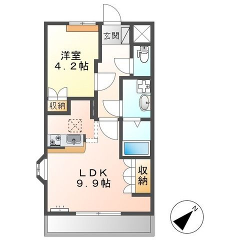 コンフォールの間取り
