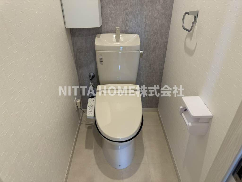 花太コーポ篠尾のトイレ|温水洗浄付きのトイレです＊