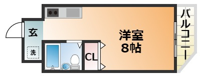 グランベール兵庫の間取り