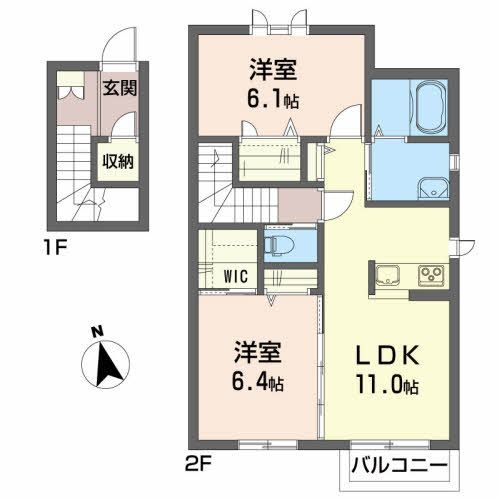 グランプラス Ｄの間取り