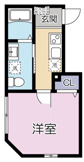 【間取り】 | グランシャレー千住旭町  | 間取りです。