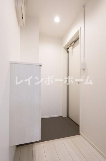 カインドネス西瑞江の玄関|※建築中のため同施工参考写真となります。