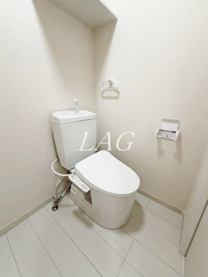 【トイレ】 | グランシャレー千住旭町  | トイレです。