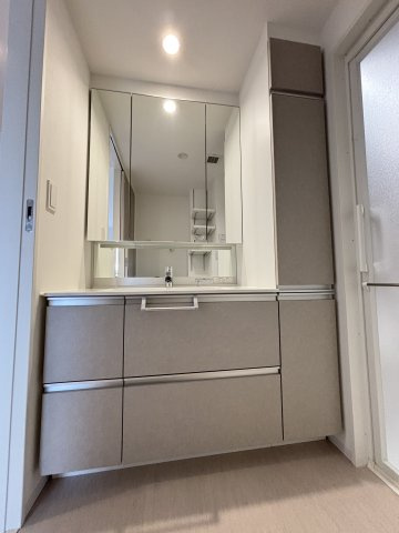S-RESIDENCE愛宕SOUTHの洗面所