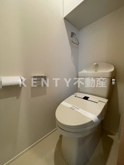 【トイレ】 | ウェルスクエア下丸子ＳＯＵＴＨ | シンプルで使いやすいトイレです