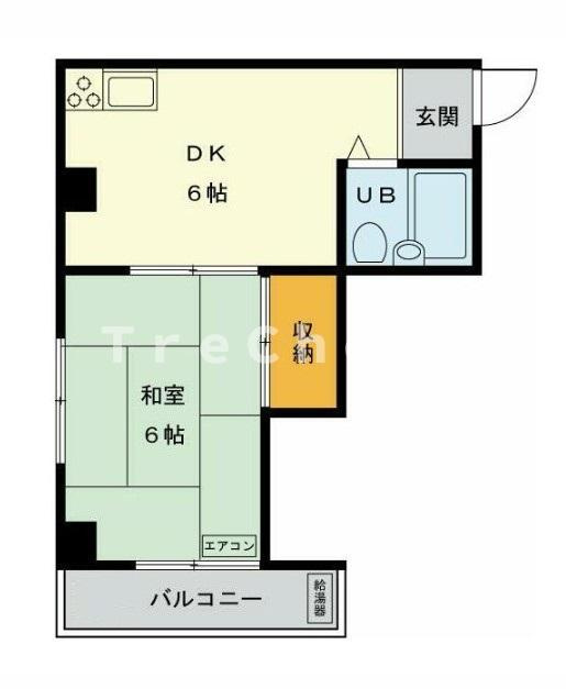 シノダマンションの間取り