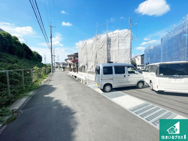 羽曳野市誉田　第2期　新築一戸建ての外観|現在建築中！落ち着いた街並みで新生活を始めることが出来そう！周辺の物件も併せてご紹介させて頂きます！