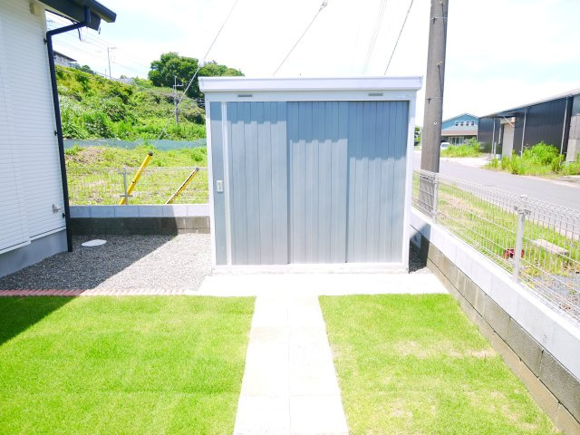 長生郡一宮町東浪見　平屋中古戸建の庭|内外装リフォーム済み令和8年4月２LDK平屋外房線上総一宮駅徒歩約12分 都市ガス IH 駐車2台可