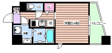 【間取り】 | エスリード阿波座ノースプレイス