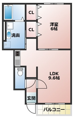 アムール　Lusterの間取り