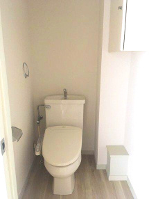 フラッツ下馬Ａのトイレ|トイレもきれいです