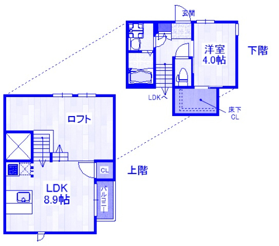 CB東宮原リーザの間取り