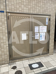 コンフォート谷町のその他共用部分|コンフォート谷町　ゴミ捨て場