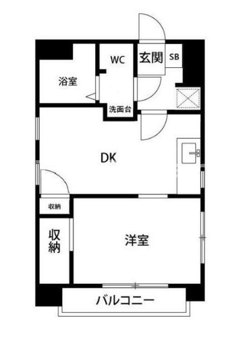 二葉ビルの間取り