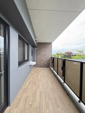 S-RESIDENCE愛宕SOUTHのバルコニー