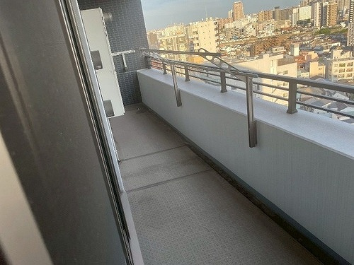 足立区千住１丁目の賃貸マンションのバルコニー|バルコニー