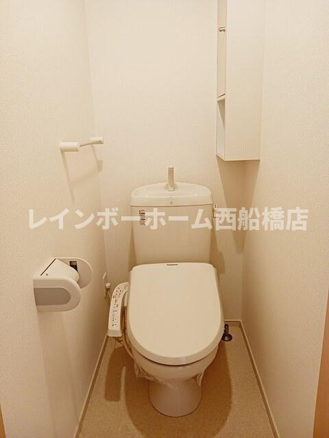 プルメリアのトイレ