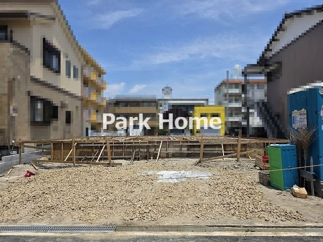 高知市百石町4丁目-第2-新築戸建ての外観|2026.7月：建築中