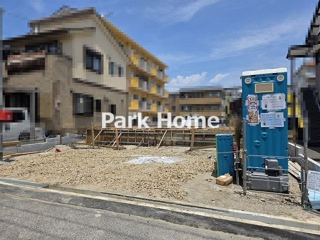 高知市百石町4丁目-第2-新築戸建ての外観|2026.7月：建築中