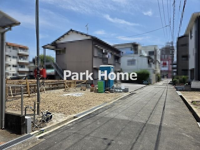 高知市百石町4丁目-第2-新築戸建ての前面道路含む現地写真