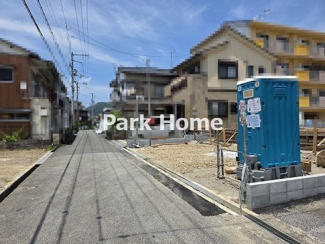 高知市百石町4丁目-第2-新築戸建ての前面道路含む現地写真