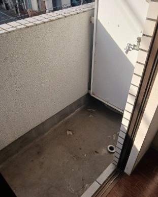 ハイブリッジⅢのバルコニー