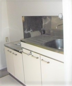 羽村市小作台３丁目の賃貸マンションのキッチン