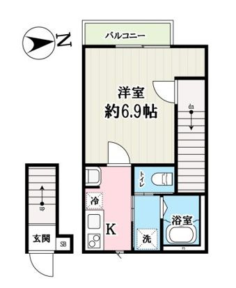 小平市小川西町３丁目のアパート