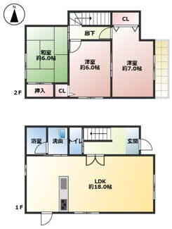 【間取り】 | 有野町唐櫃　中古戸建 | 図面と現況が異なる場合は現況を優先します