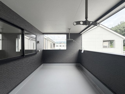 【バルコニー】 | Cradle garden　山形市松波第４　３号棟