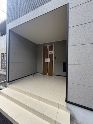 【玄関】 | Cradle garden　山形市松波第４　３号棟