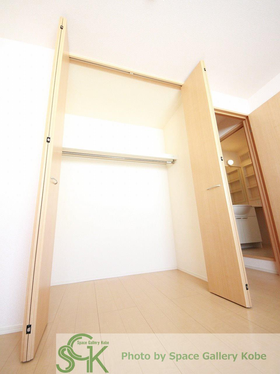 エルミタージュの収納|※同タイプ別部屋のお写真です