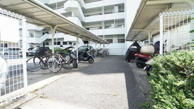 【その他】 | 五日市ヒューマンズ | 駐輪場、バイク置き場スペースも充実