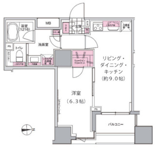 【間取り】 | プレジリア東日本橋