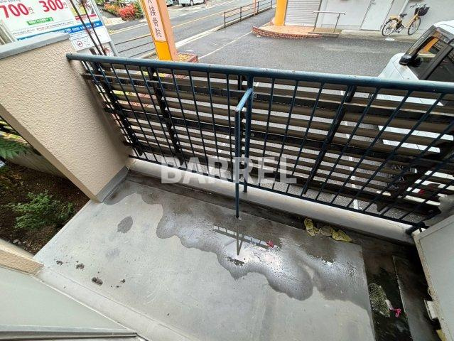 住吉ハイツのバルコニー