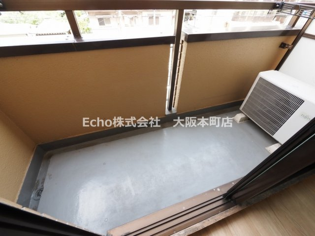 プレミール北堀江のバルコニー