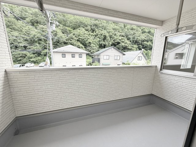 【バルコニー】 | Cradle garden　山形市松波第４　４号棟