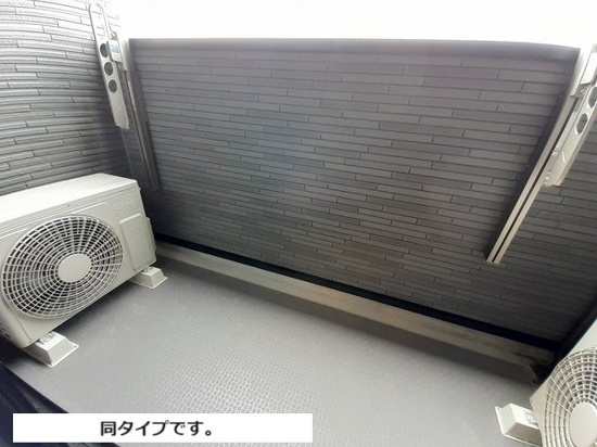 シャルマールスイートのバルコニー