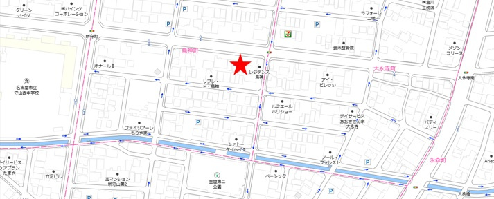 鳥神町８８倉庫付事務所の間取り