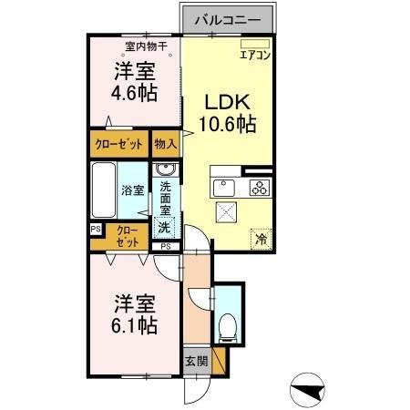 アレグリアの間取り