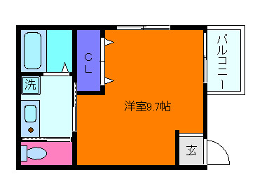 アクロス芦屋西アパートメントⅡの間取り