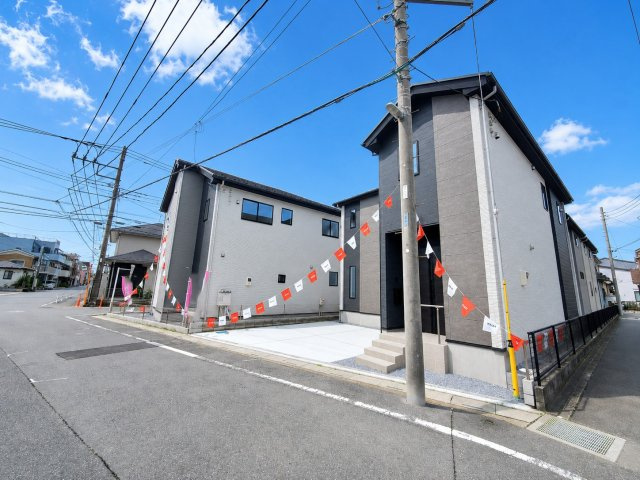 三郷市　戸ケ崎1丁目　新築戸建　全4棟の外観|外観です