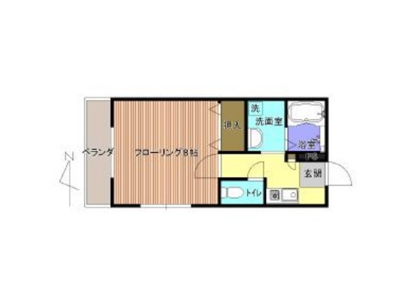 【間取り】 | フローレ南長崎
