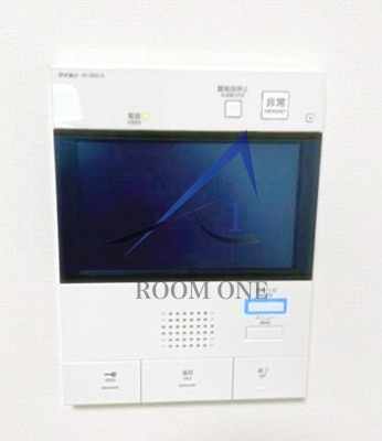 SQUARE CITY　MINOWAのセキュリティ|モニター付きインターホンです。