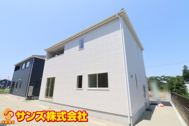 矢吹町小松第７　　　１号棟　　　善郷小学校、矢吹中学区の外観|南東側から見た外観♪