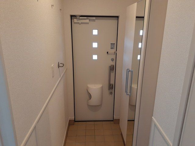 トレサージュの玄関