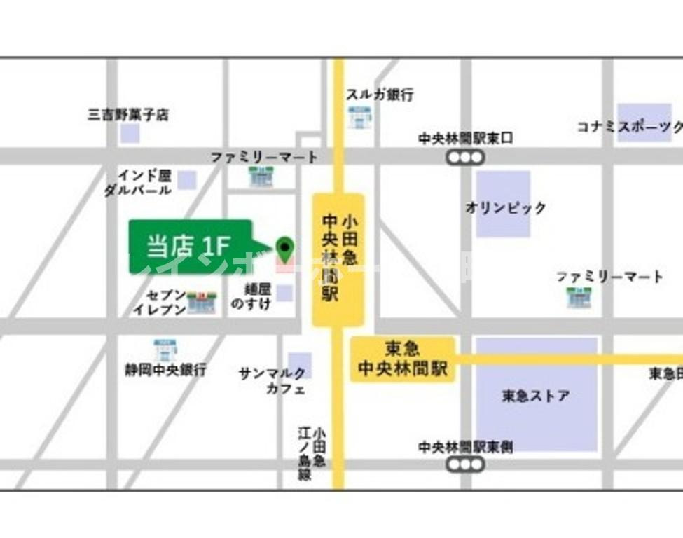 KDXレジデンス町田※初期費用分割あと払いサービス利用可能物件の区画図