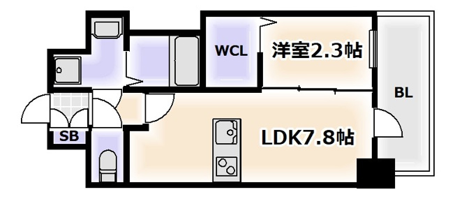 【間取り】 | ファステート難波ミライズ