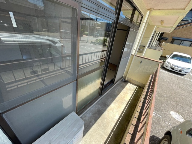 新保サンハイツのバルコニー